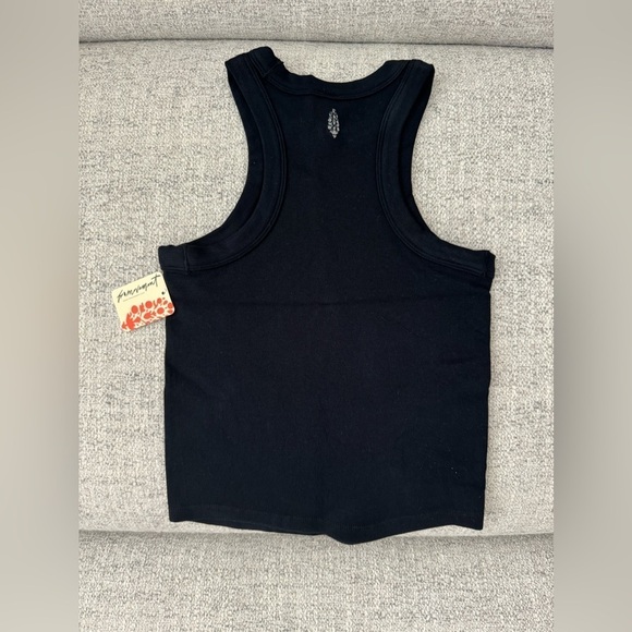 Free People movement black high neck tank - Picture 4 of 4